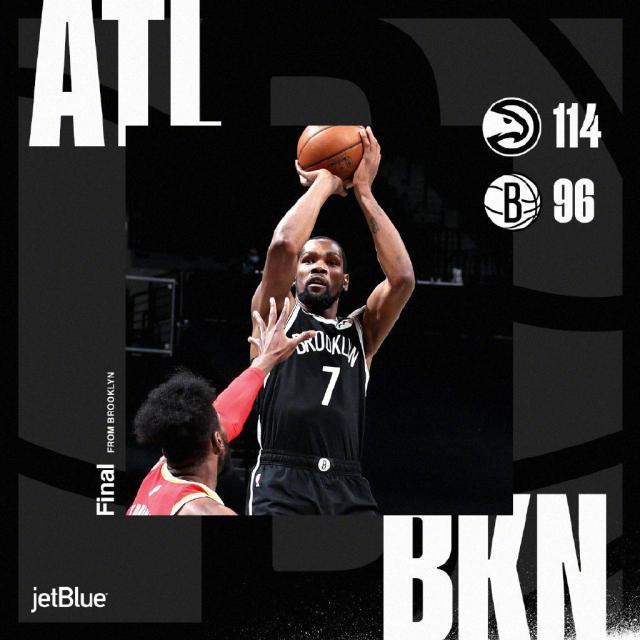 二次交锋老鹰成功复仇 新年首战篮网18分惨败